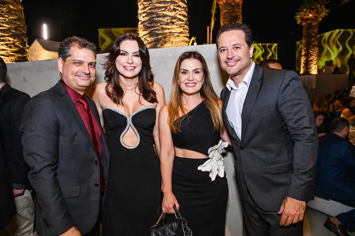 Patrick Ribeiro, Débora Veronez, Priscila Passamani e Flavio Cirillo