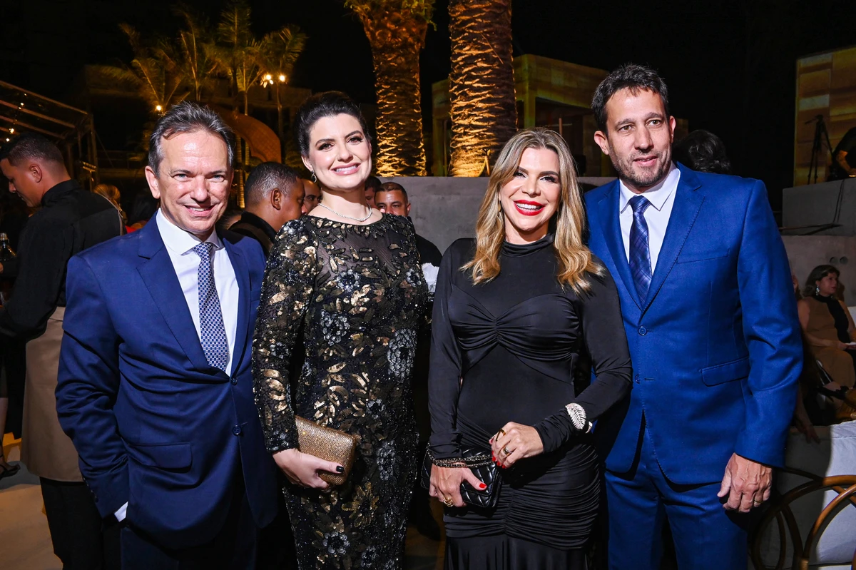 Rodrigo Barbosa, Joana Barbosa, Jacqueline e Sandro Pretti  