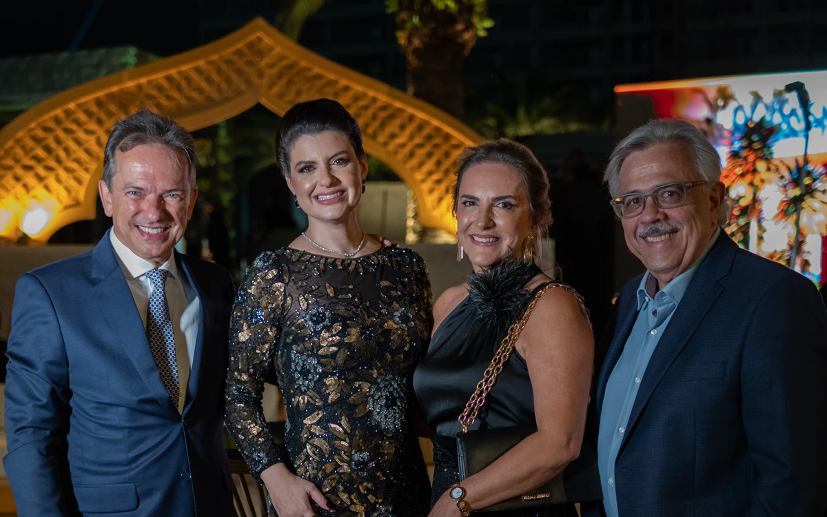 Rodrigo e Joana Barbosa, Shirley e Ariosto Santos 