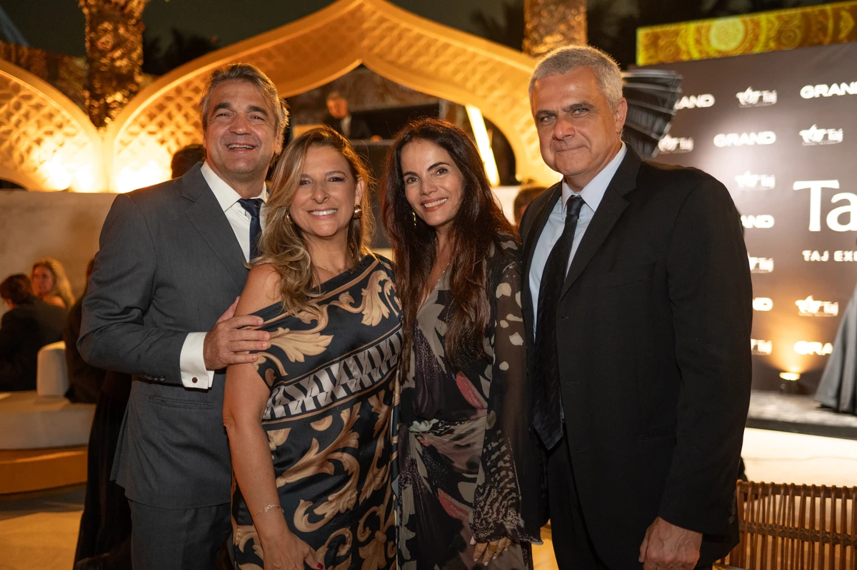 Zeller Bernardino, Stella Miranda, Ana Paula Castro e Alemer Moulin