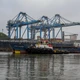 Navio Iron Trader, atracado no porto de Vitória