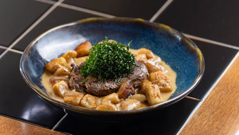 Prato do Saquetto Gastrobar no Festival Sabores & Canções 2025, em Colatina 