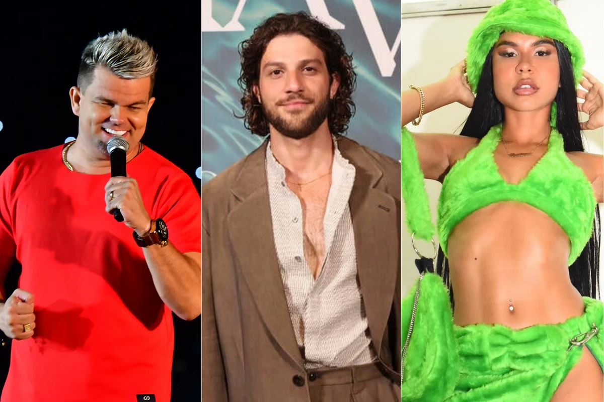 Alemão do Forró, Chay Suede e Morenna. Qual será o nome verdadeiro deles?