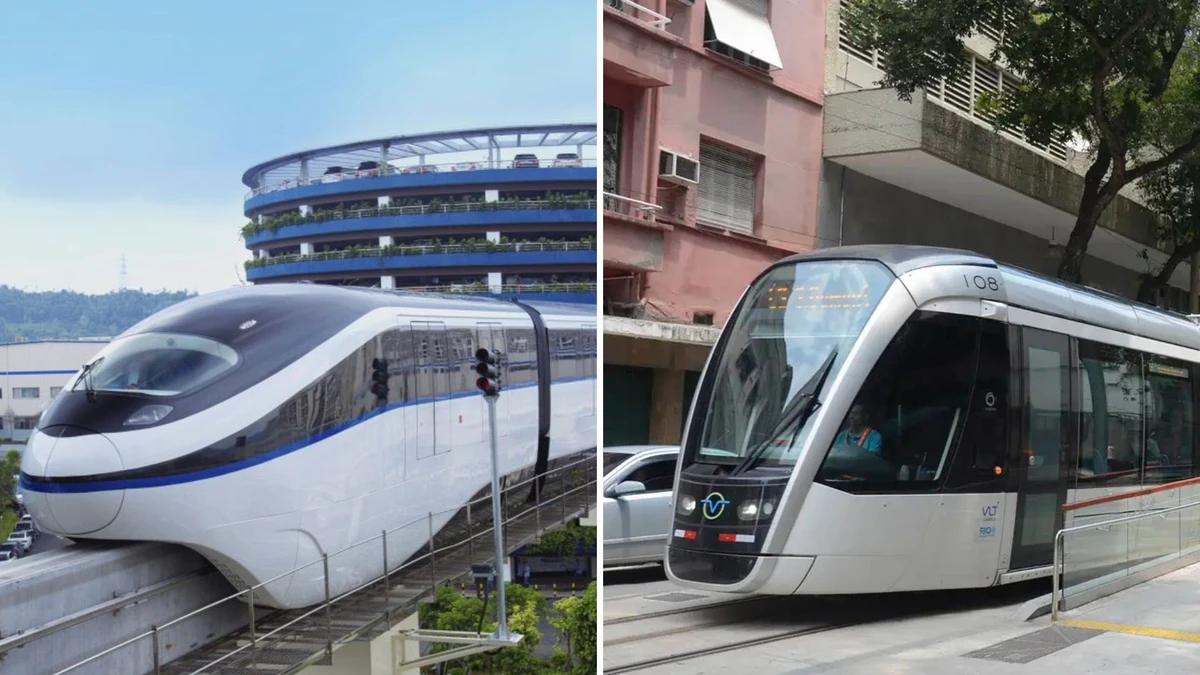 Monotrilho e VLT são alternativas para a Grande Vitória