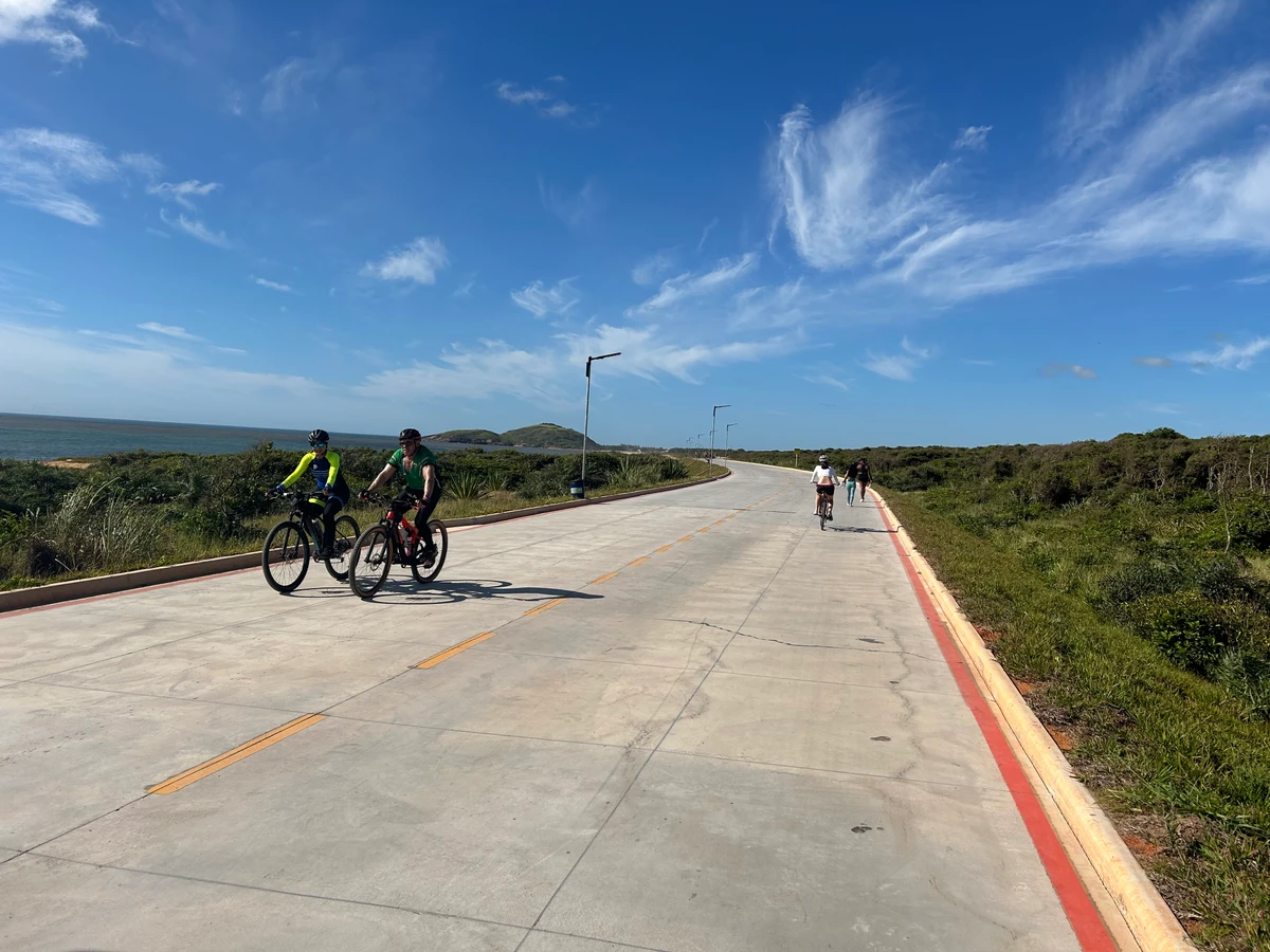Nova ciclovia e Ponte da Madalena, em Vila Velha