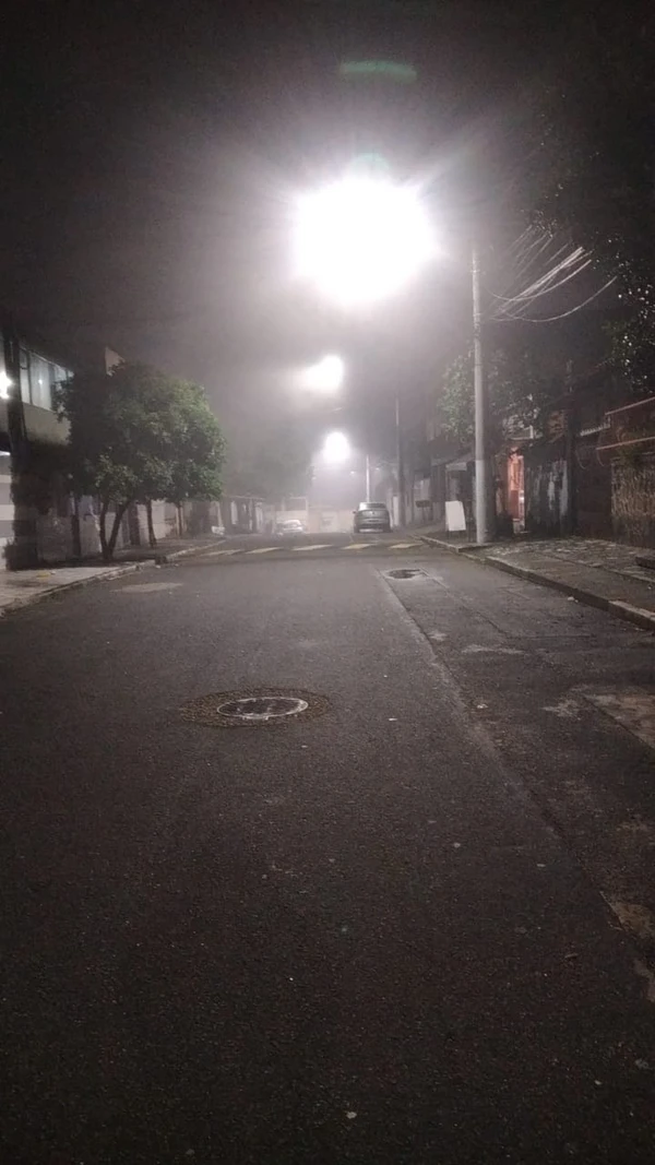 Neblina registrada na Grande Vitória por Leitor | A Gazeta