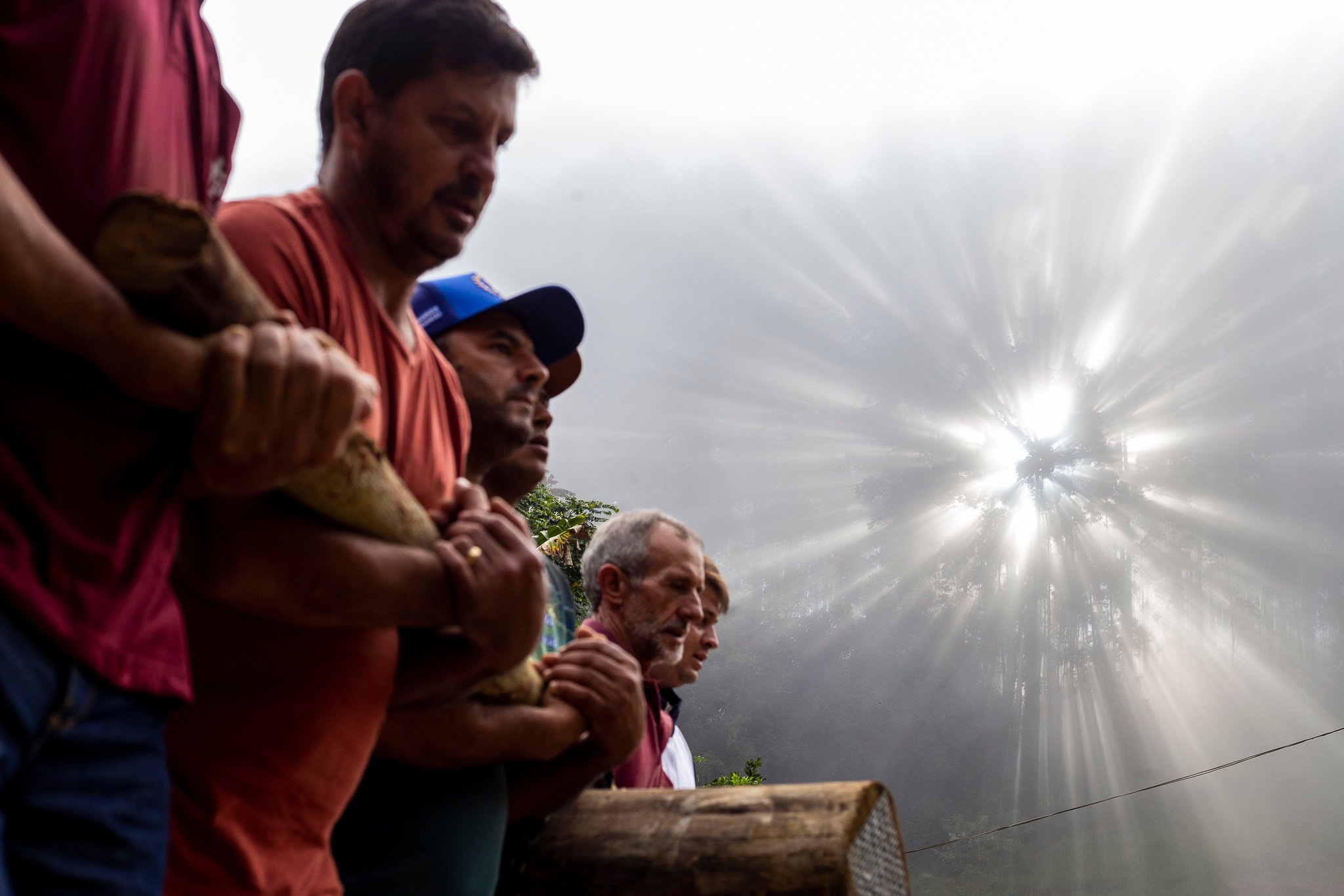 Via-Sacra realizada na comunidade de Forno Grande, em Castelo