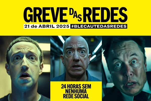 Campanha que surgiu da discussão sobre regulação das plataformas digitais propõe 24 horas sem redes sociais na segunda (21) sob a hashtag #blecautedasredes 