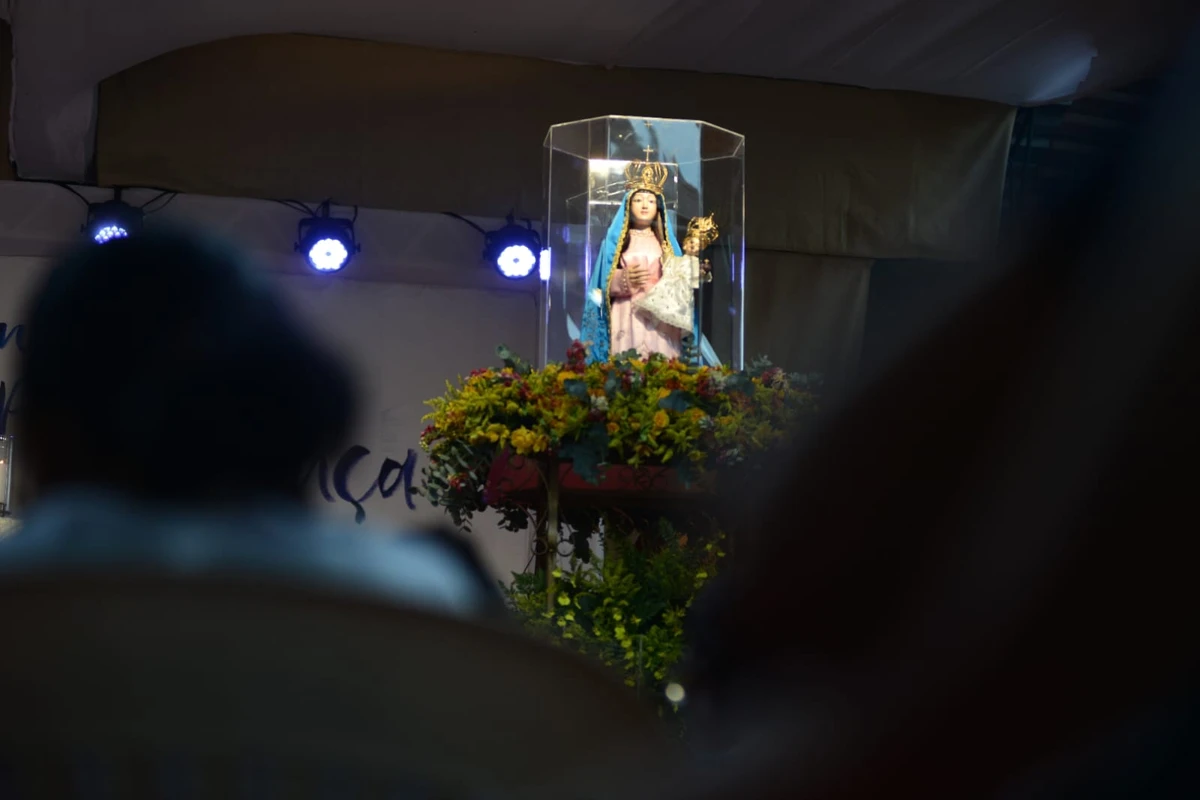 Missa de abertura da Festa da Pnha 2025, no campinho do Convento da Penha por Fernando Madeira