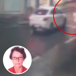 Diva Parmejani Monteiro, de 85 anos, foi socorrida ao Hospital Estadual Sílvio Avidos, mas não resistiu. Motorista não prestou socorro e fugiu após atropelar a vítima