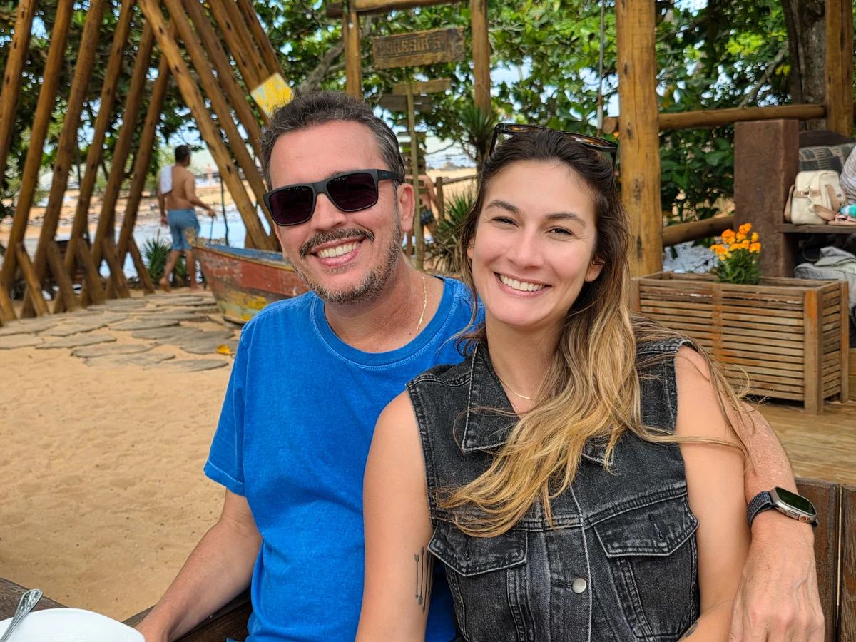 Fábio Lippaus e Evelin Sala 