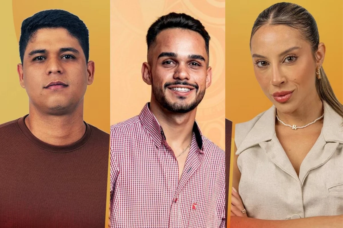 Guilherme, João Pedro e Renata estão na grande final do BBB 25