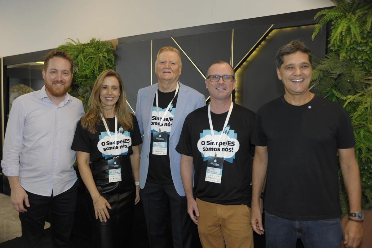 Vitor de Angelo, Roberta Bonelli, Moacir Lellis, Bruno Loyola Del Caro e Ricardo Ferraço