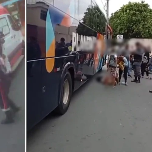Imagem - Idosa morre atropelada por ônibus em Itapemirim