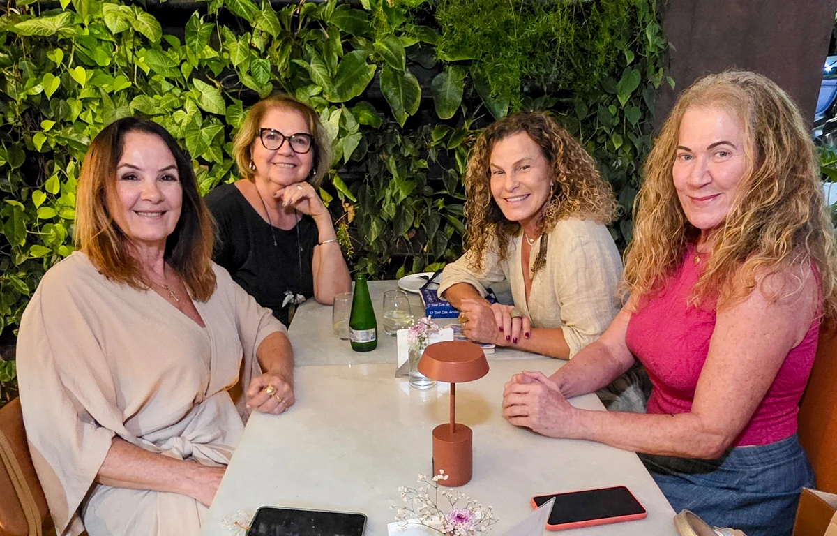Claudete Lorenzoni, Heloisa Gomes, Monica Zorzanelli e Sara Fuzatto