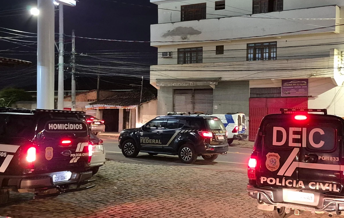 Operação na Serra e em Colatina tem coordenação da PF e apoio da PM e PC