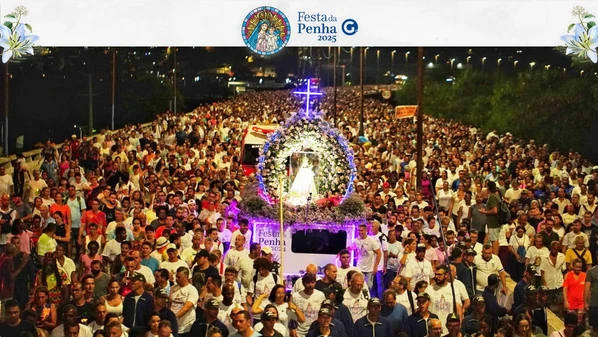 Confira o percurso da maior e mais aguardada celebração a Nossa Senhora da Penha, que acontece sábado (26)