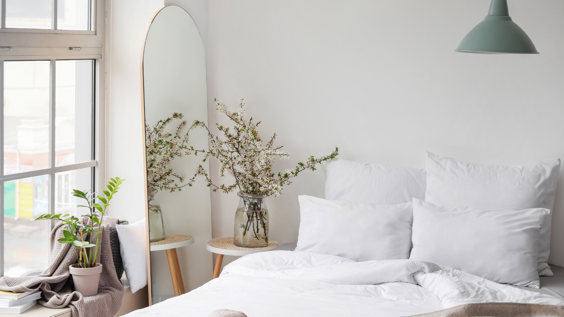 Confira sugestões de cores para a parede do seu quarto. Crédito: Canva