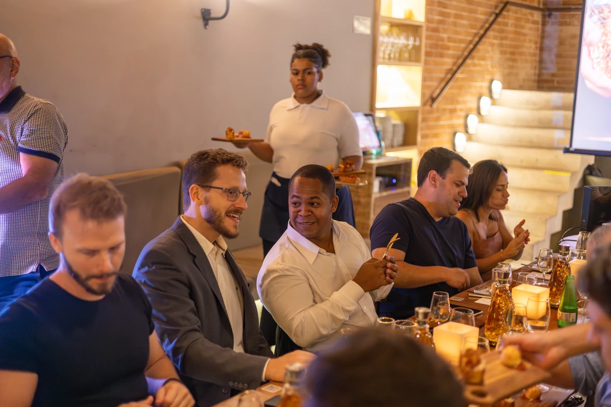 Jantar harmonizado do alambique Princesa Isabel no Peppe