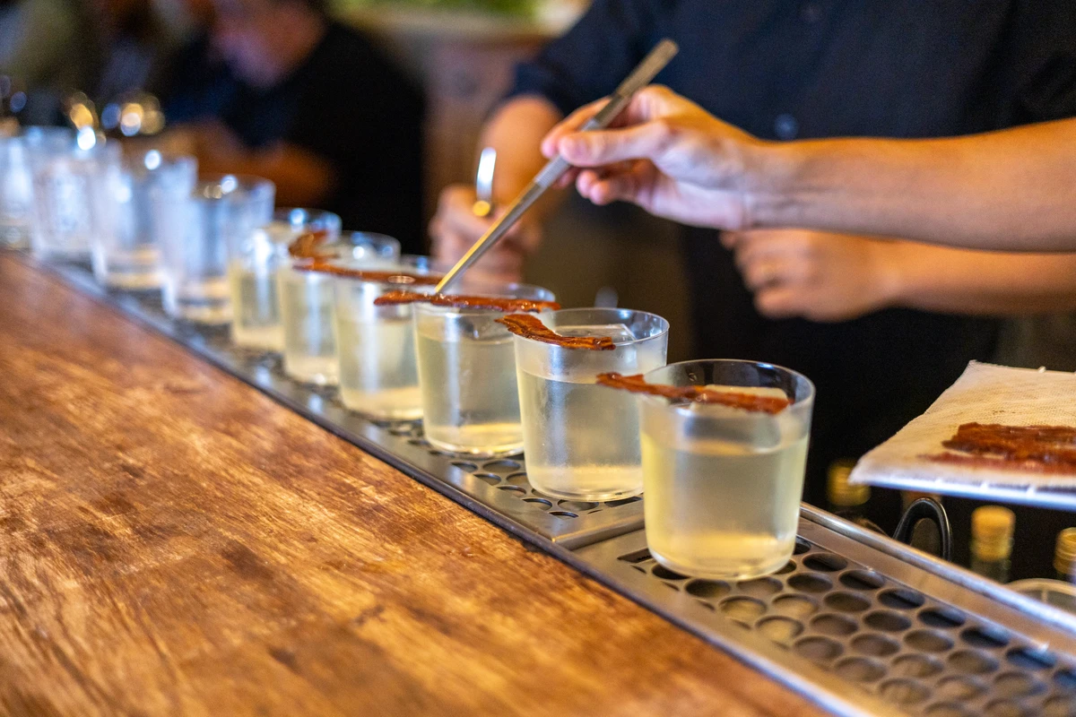 Jantar harmonizado do alambique Princesa Isabel no Peppe