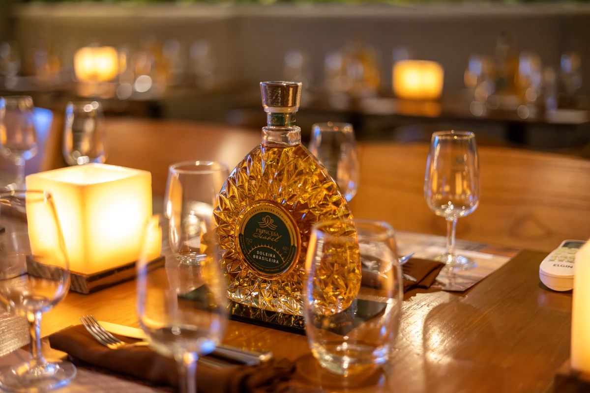 Jantar harmonizado do alambique Princesa Isabel no Peppe