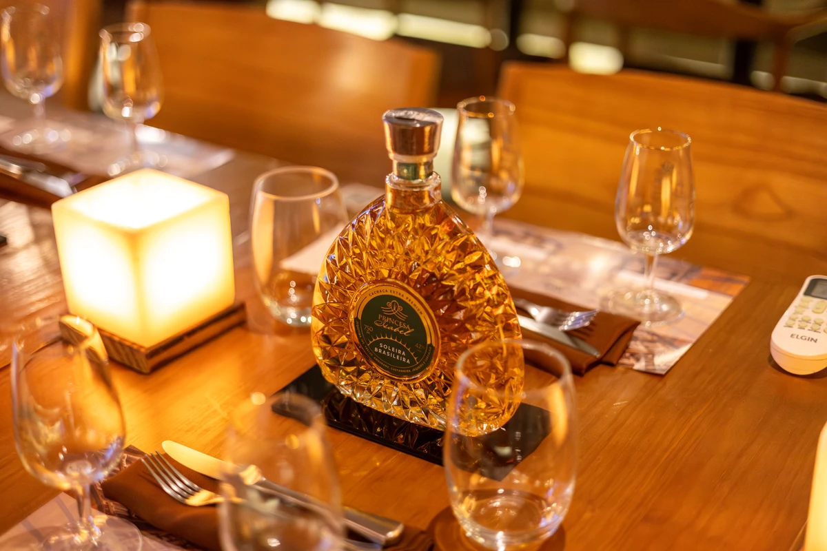 Jantar harmonizado do alambique Princesa Isabel no Peppe