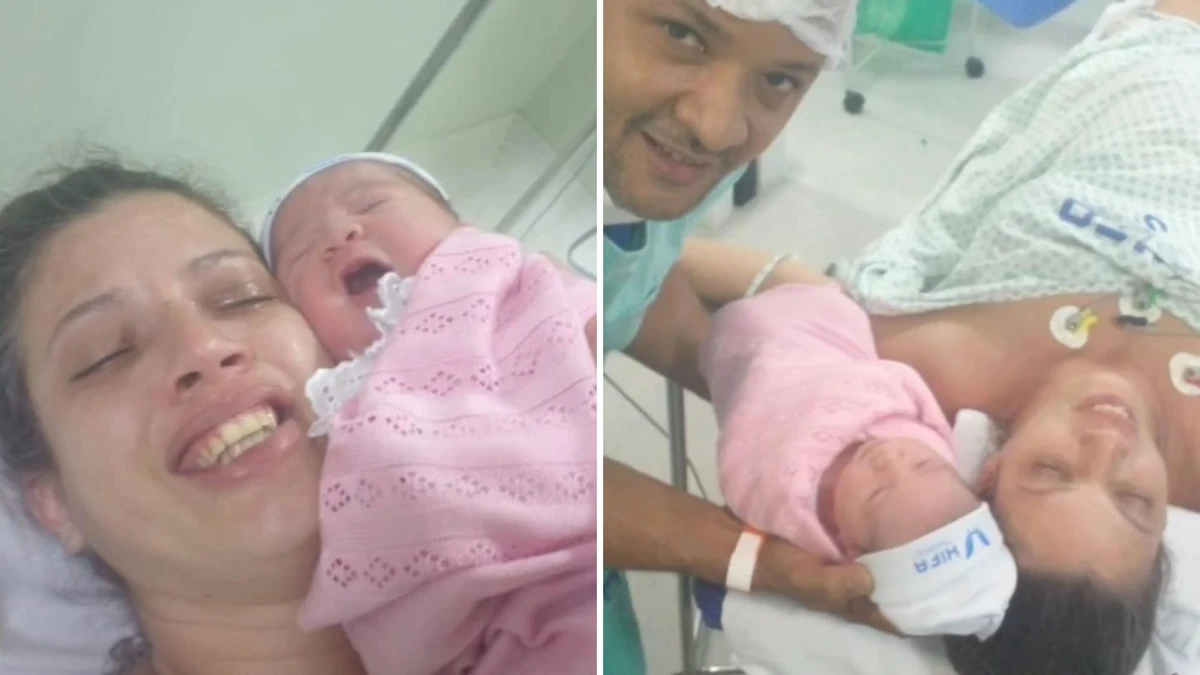 Nascimento de Ana Valentina, no dia da Padroeira do ES.