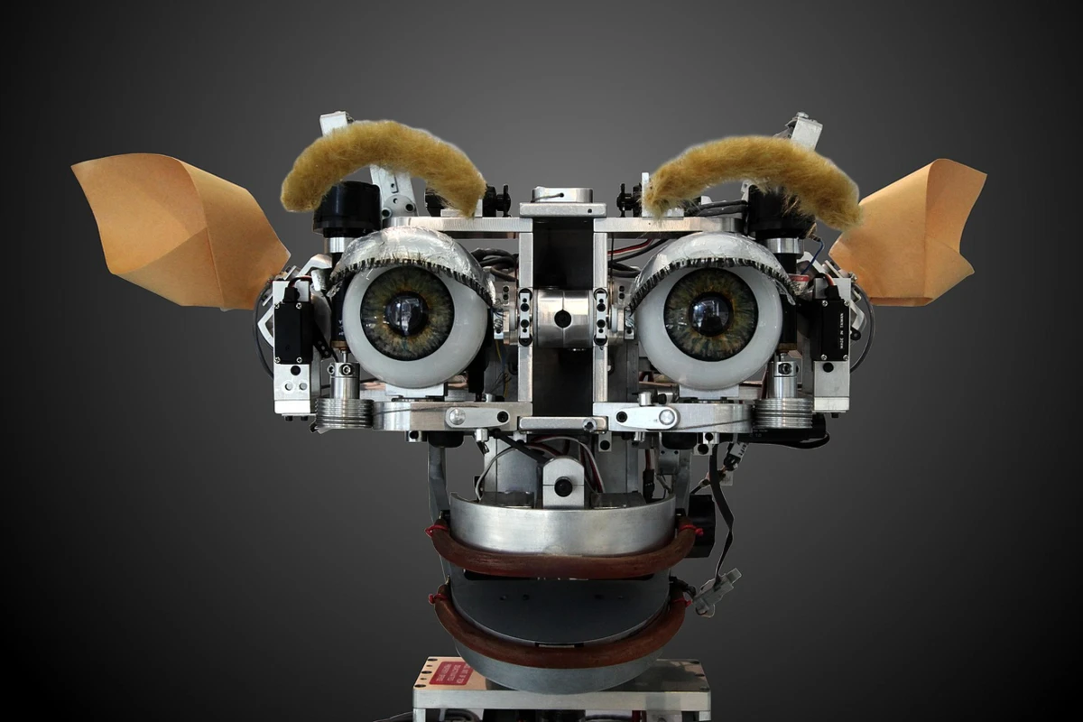 Robô humanoide chamado Kismet