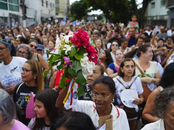 Festa da Penha 2025: Romaria das Mulheres reúne multidão de fiéis por Vitor Jubini