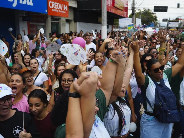 Festa da Penha 2025: Romaria das Mulheres reúne multidão de fiéis por Vitor Jubini