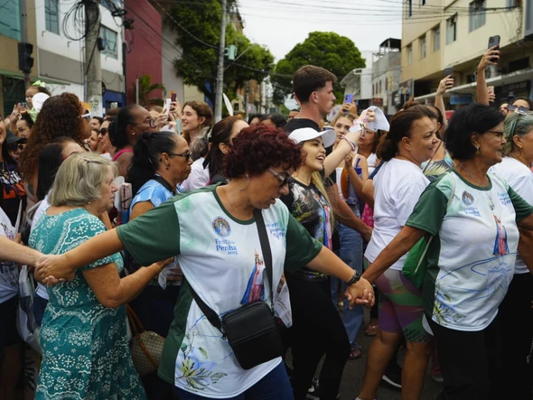 Festa da Penha 2025: Romaria das Mulheres reúne multidão de fiéis por Vitor Jubini