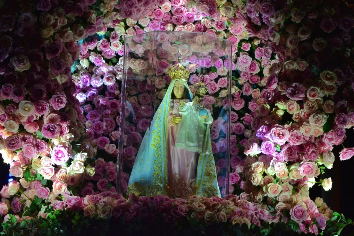 A imagem da Nossa Senhora da Penha