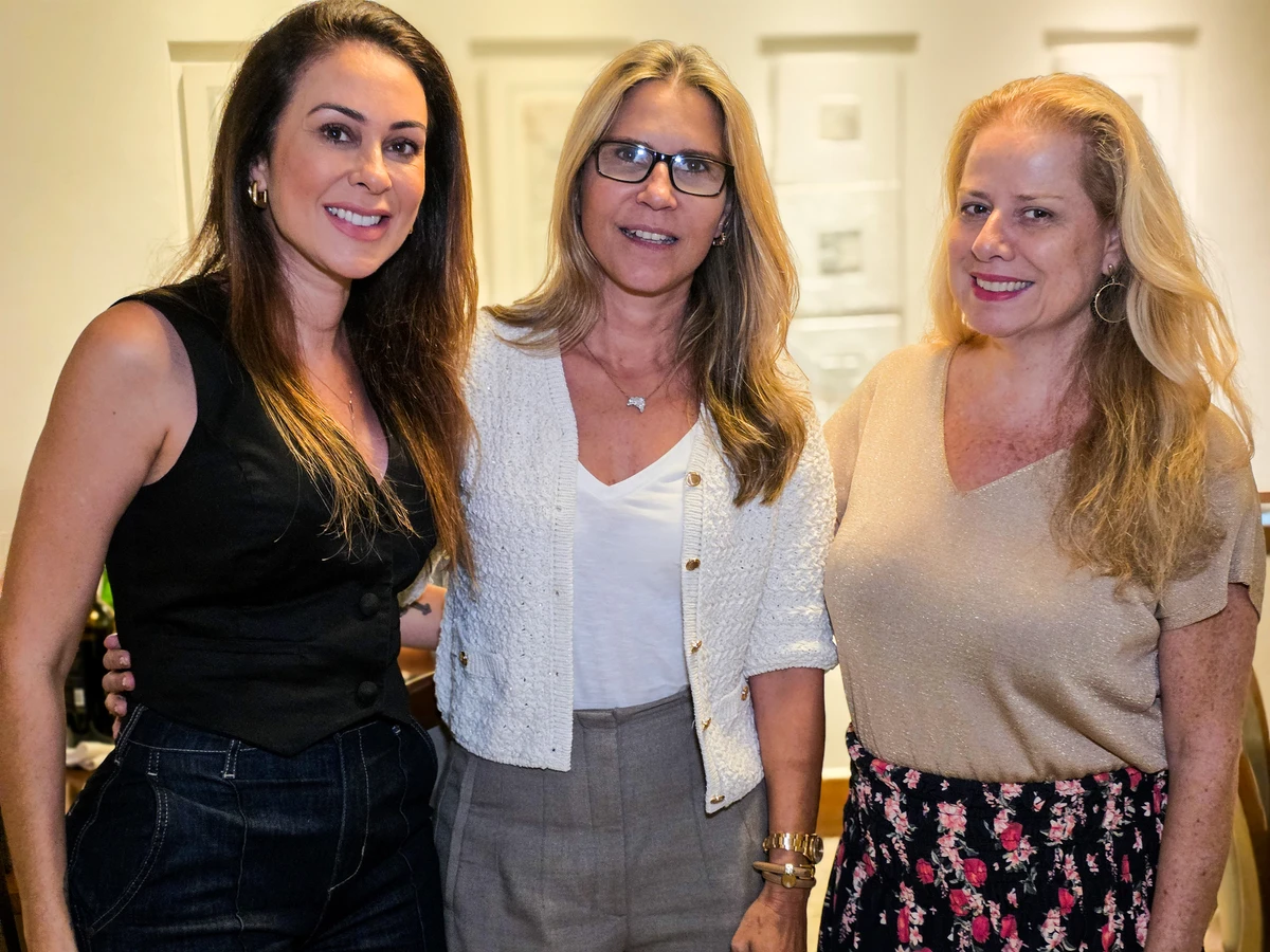 Manu Rabello, Leila Paixão e Sandra Fonseca