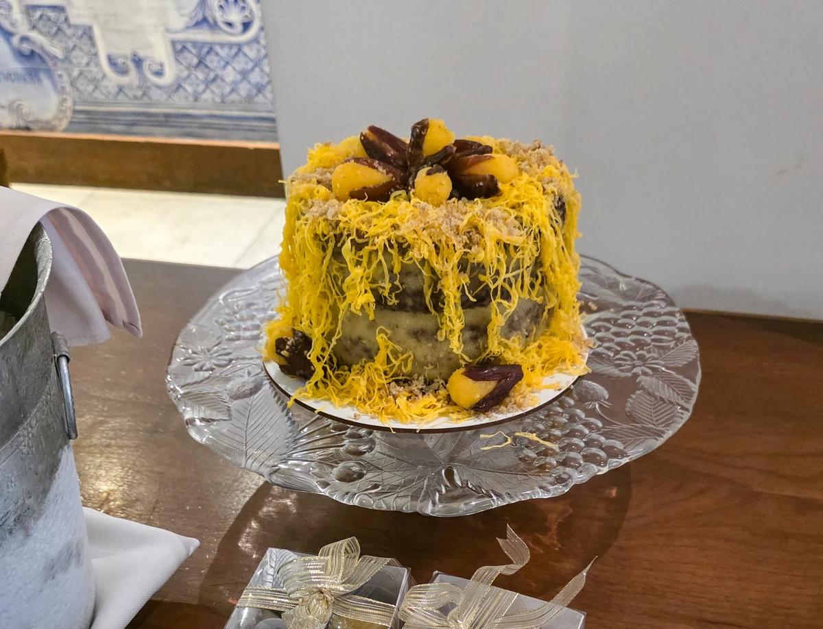 Bolo do aniversário de Tia Penha Nonato