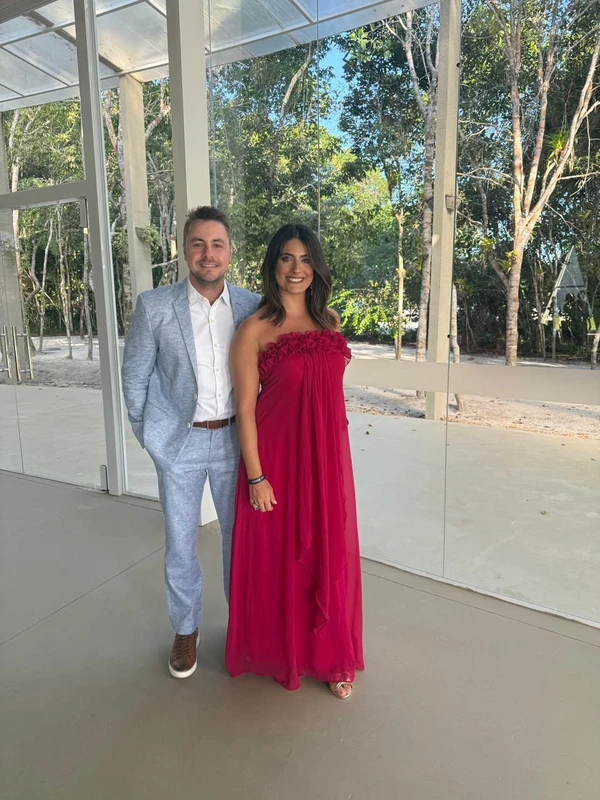 Tomas Baldo e Ana Luiza Azevedo