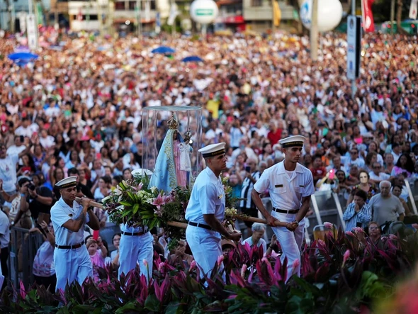 Festa da Penha 2025: missa de encerramento reúne multidão em Vila Velha por Vitor Jubini