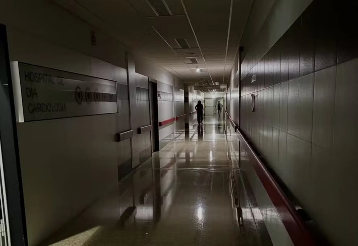 Apagão atinge hospital na Espanha