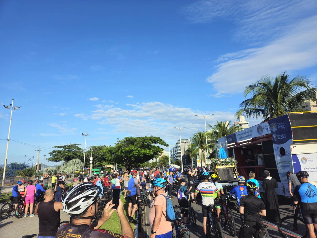 Confira como foi a Romaria dos Ciclistas 2025 por Caio Vasconcelos