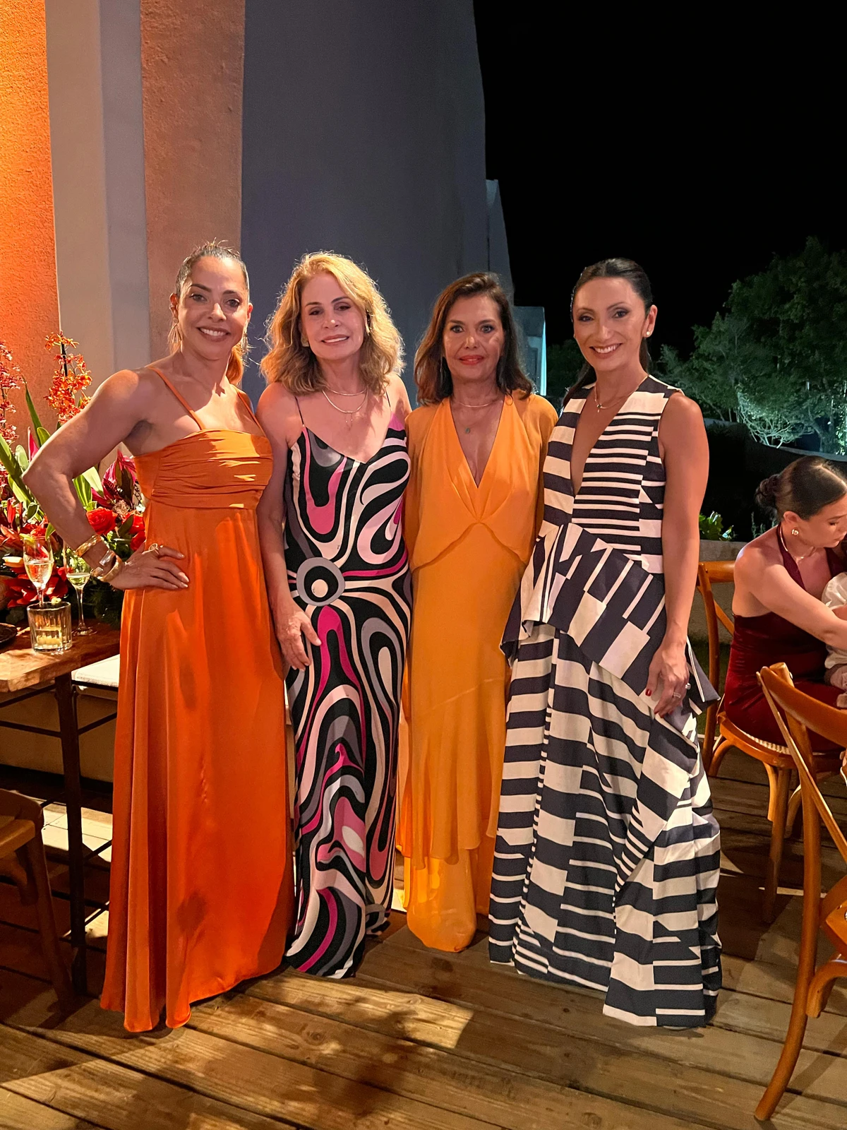 Márcia Carone, Geisa Rizzi, Núbia Brito e Kris Junqueira