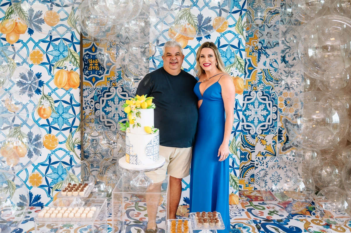 Antônio Benjamim e Kamilla Carneiro Benjamim