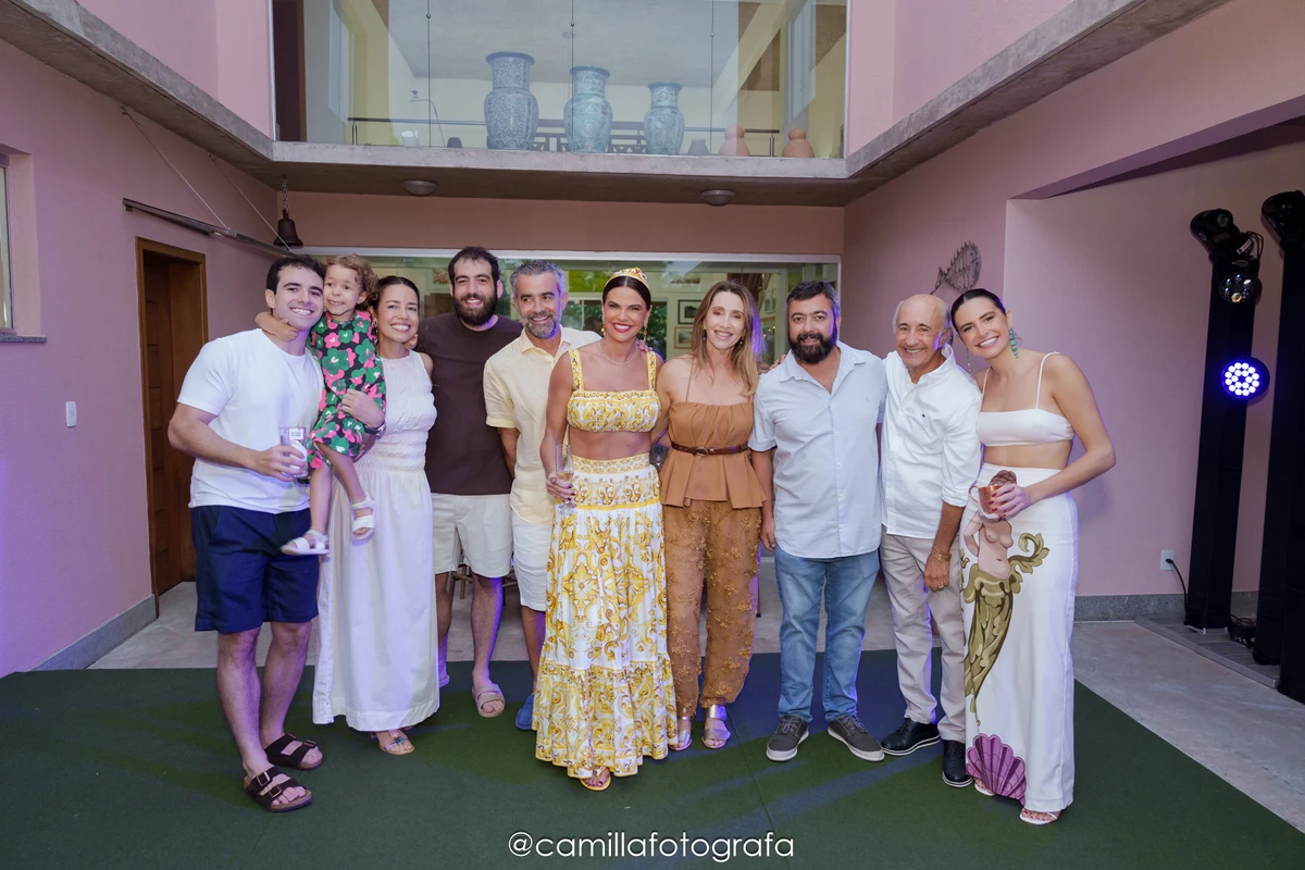 Mariana Maciel, Pipo Maciel e os filhos  Malu, Bernardo e Felipe