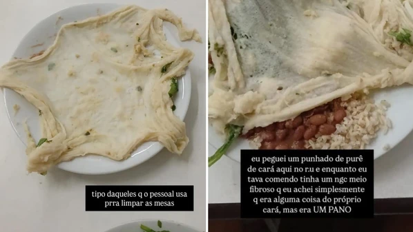 Estudante relata que fato ocorreu durante o jantar na última terça-feira (29) no Restaurante Universitário de Goiabeiras; Ufes afirma que iniciou procedimentos de investigação