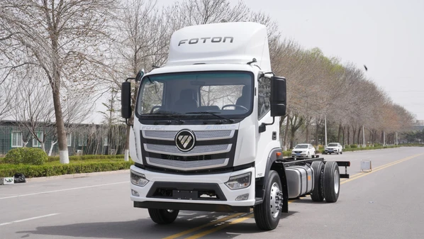 O Auman D 1722 terá produção na nova linha da Foton em Caxias do Sul, inaugurada no último dia 8 de abril; modelo será produzido no esquema CKD