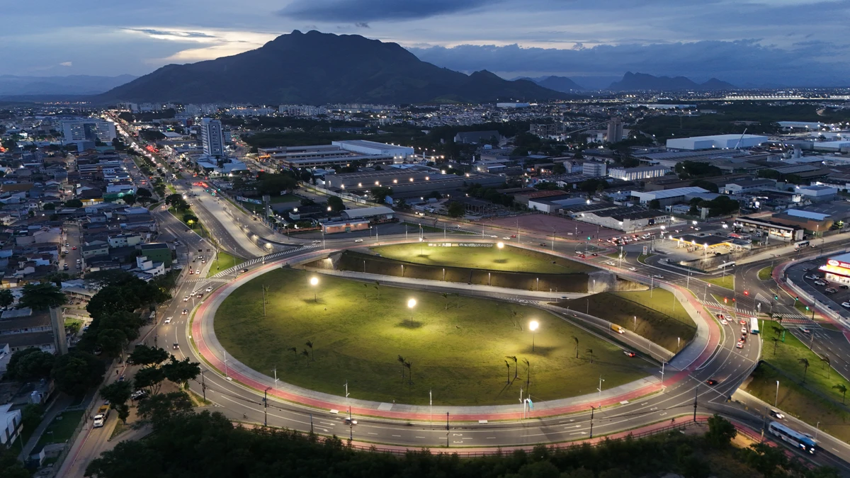 Complexo viário Eudes Scherrer de Souza, em Laranjeiras