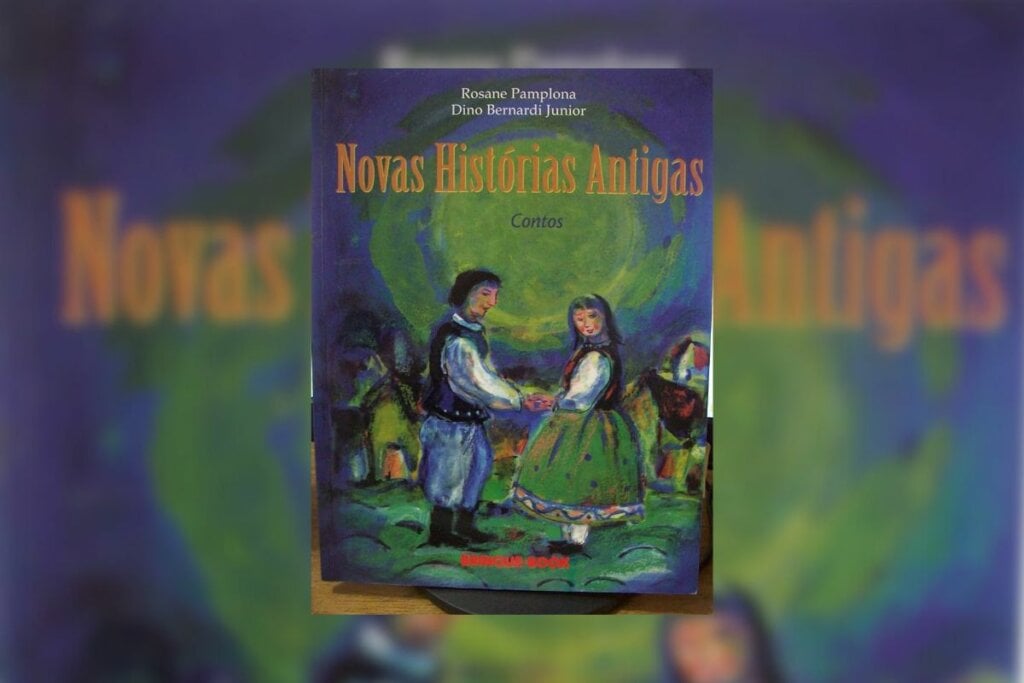 &#8220;Novas Histórias Antigas&#8221; e &#8220;Outras Novas Histórias Antigas&#8221; têm histórias curiosas que surpreendem os leitores com finais inesperados (Imagem: Divulgação | Editora BRINQUE-BOOK)