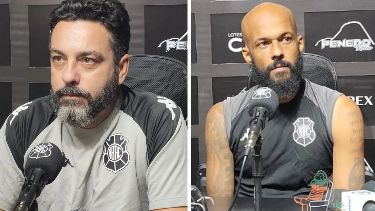Rodrigo Fonseca e Bruno Silva, do Rio Branco