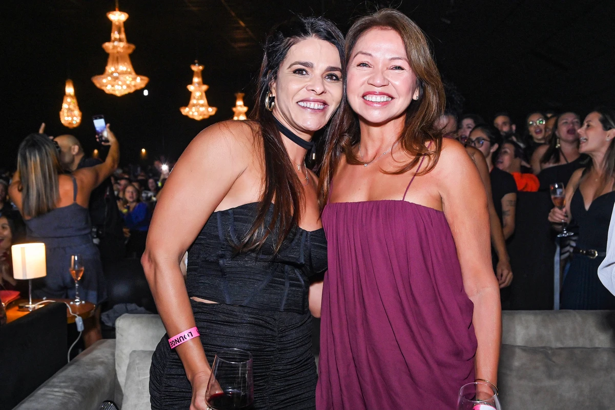 Lauanda Abdalla e Ana Clark