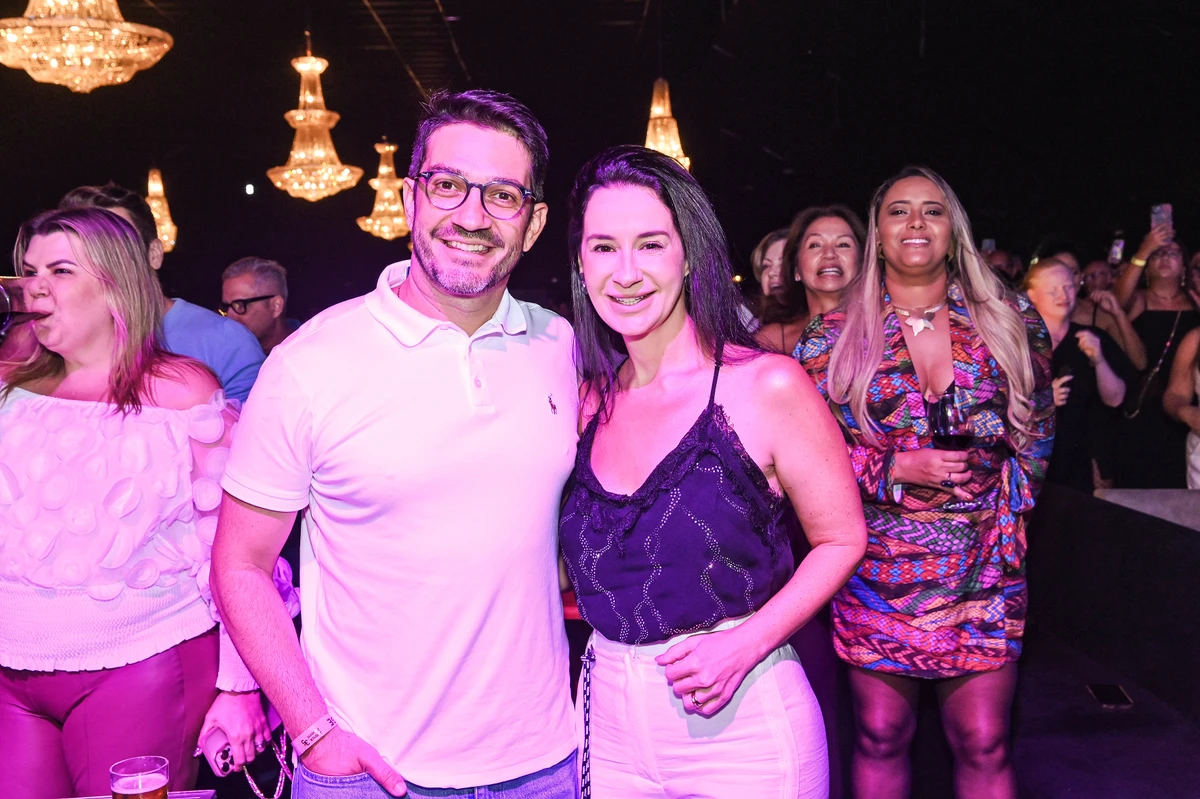 Marcelo Braga e Cristina Brum