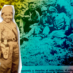 A história do menino foi mantida em segredo pelos soldados colombianos por mais de uma década.