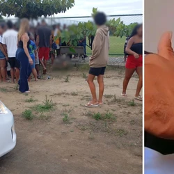 Gabriel de Jesus Oliveira, de 26 anos, foi assassinado na quinta-feira (1°), na presença da companheira, enquanto assistia a uma partida de futebol no distrito de Braço do Rio